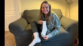 Weweya Boot Socks for Women  Thick Winter Socks REVIEW [upl. by Nylra]