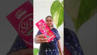 සුපිරි shake එකක් 😋 Stix Rolled Wafer Milkshake  subscribe shorts kasthuri [upl. by Brick]