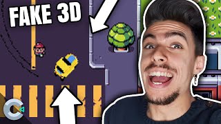 Creare un GIOCO finto 3D con Construct 3 🎮👾 [upl. by Jay]