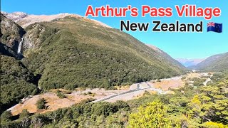 Arthurs Pass Village New Zealand 2024 [upl. by Notsgnik]