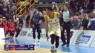 Tezenis Verona  Banco di Sardegna Sassari Highlights [upl. by Nelleyram663]