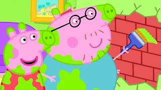 Peppa Pig Helps Daddy Pig Tidy The House 🐷 🧹 Peppa Pig Official Channel 4K Family Kids Cartoons [upl. by Hareehahs]