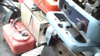 Stuck transom clamp repair [upl. by Namzaj]