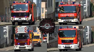 🚨 LF 1612  LF 86  DLAK 2312 FF Schwarzenbach Saale  RTW BRK  StLF 106 FF Hallerstein [upl. by Kobi]