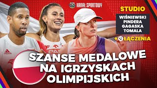 IGRZYSKA OLIMPIJSKIE PARYŻ 2024  ANALIZA SZANS MEDALOWYCH POLAKÓW  JANUSZ PINDERA I GOŚCIE [upl. by Grani999]