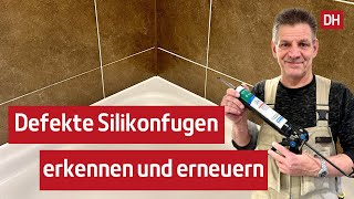 DIYSilikonfuge richtig ausführen  DHTrockenbau [upl. by Eycal]