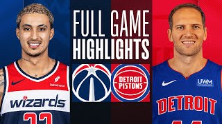 WIZARDS at PISTONS  FULL GAME HIGHLIGHTS  January 27 2024 [upl. by Cooperman]