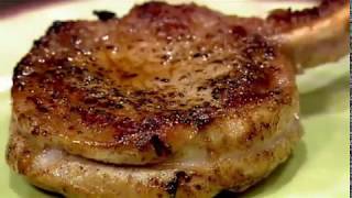 Pork Chops with Apple amp Whiskey Sauce [upl. by Maddocks]