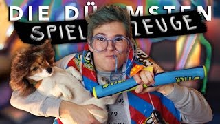 DIE DÜMMSTEN SPIELZEUGE IM TEST mit Hund  Joeys Jungle [upl. by Natsirhc854]