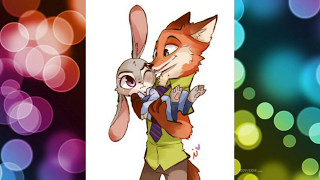 Zoomania comic Judy x Nick Love Forever [upl. by Tiebout]