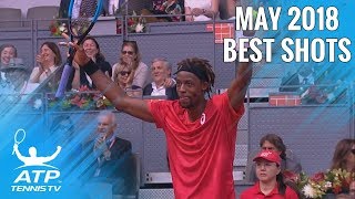 Top 20 ATP Tennis Shots From May 2018 [upl. by Geraldine43]