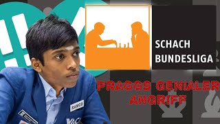 Praggnanandhaa vs R Svane  Schachbundesliga 2024 [upl. by Thoma]