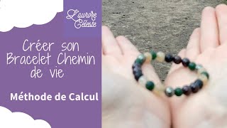 Comment calculer son Bracelet chemin de vie  Lithothérapie Numérologie Tuto DIY Méthode 8 pierres [upl. by Legra]