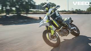 Supermoto Husky 701 [upl. by Ahsinahs]