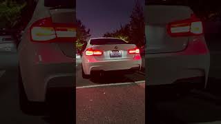 BMW 340i  M Performance Exhaust  Evolution Racewerks Downpipe [upl. by Alyakcm596]