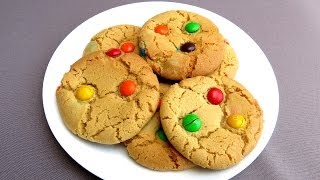 HOW TO MAKE MampM COOKIES [upl. by Annahsit]