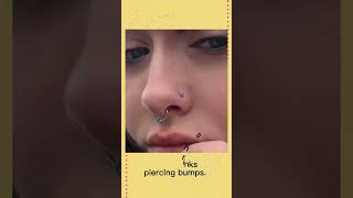 Nose Piercing Bump What is it and How Do I Get Rid of it [upl. by Aikemot]