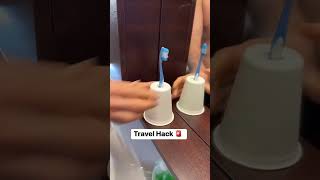 Genius hotel hack 😱🤯 lifehack lifehacks lifehacks101 traveltips cleantok trending [upl. by Archambault464]