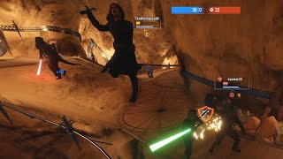 The CLASSIC Kashyyyk Expiereince Falling off the map  HvV 941  Star Wars Battlefront 2 [upl. by Tada]