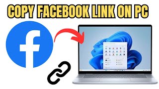 How to Copy Facebook Profile Link on LaptopPC 2024 [upl. by Ayifas]