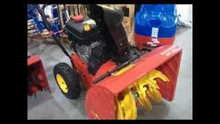 Schneefräse Wolf Garten select SF61 SNOWBLOWER Snow thrower Winterdienst [upl. by Sesom480]