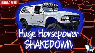 SEMA Battle of the builders FORD BRONCO Prerunner [upl. by Rikahs]