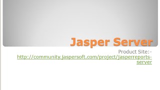 Jasperreports Server CP 620 Installation [upl. by Neffirg]