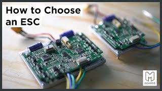 How to Choose an ESC  DIY Electric Skateboard Build [upl. by Nyrb533]