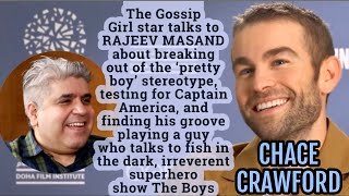 Chace Crawford interview with Rajeev Masand I The Boys I Gossip Girl [upl. by Grim818]