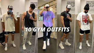 10 Outfits for the Gym  Workout Fit Ideas for Guys [upl. by Indys]