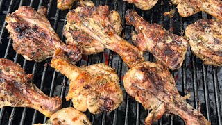 Butterflied chicken drumsticks [upl. by Suiradel]