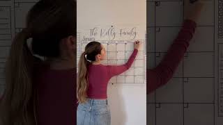 Updating the family calendar organization organizedmom mommusthave calendar viral etsyfind [upl. by Mathias257]