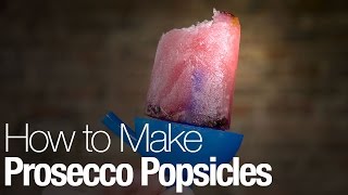 How to make your own blackberry Prosecco popsicles [upl. by Lednar]