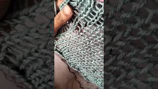 Beautiful open knitting work [upl. by Faxen]