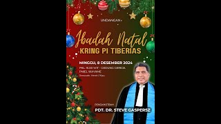 KEBAKTIAN NATAL KRING TIBERIAS MINGGU 8 DESEMBER 2024 [upl. by Grethel]