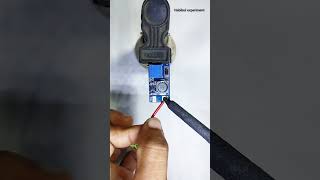 How to make 37v lithium ion battery DC to DC buck converter 12 volt output DC light use shorts [upl. by Ylecara]