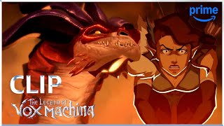 Vox Machina Fights Thordak  The Legend of Vox Machina  Prime Video [upl. by Noslien]