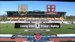 Graveney School vs St Georges College Weybridge Highlights [upl. by Reagan358]