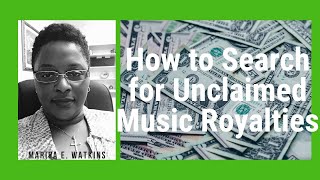 How to Search for Unclaimed Music Royalties [upl. by Ocer]