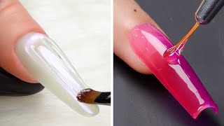 764 Creative Nails Art Tutorial 💖 Satisfying Nails Art  Nails Inspiration [upl. by Annaitsirk]