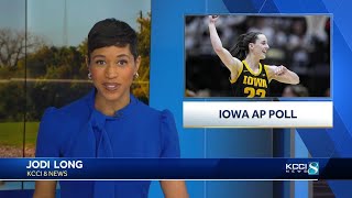 Iowa stays put at No 4 in latest AP poll [upl. by Aracaj637]