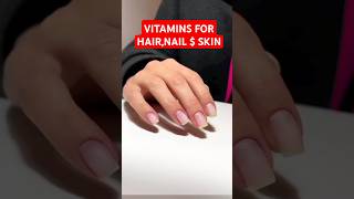 Glowing HAIR SKIN and NAILS with These Essential Vitamins [upl. by Abernathy11]