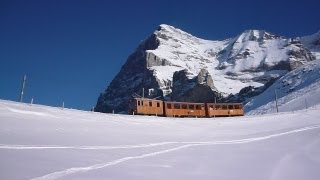 Gletscherwunder Jungfraubahn  Eine Legende wird hundert Jahre alt [upl. by Nahgen269]