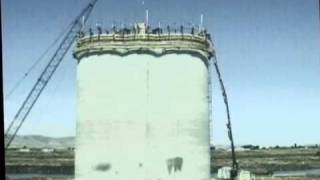 SlipForm Construction Time Lapse  The Dalles Oregon [upl. by Kliment126]