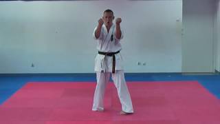 Sanchin kata  Ciechanowski Klub Karate Kyokushin [upl. by Darice313]