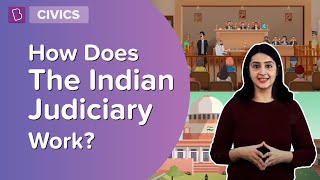 How Does The Indian Judiciary Work  Class 8  Civics  Learn With BYJUS [upl. by Driscoll83]