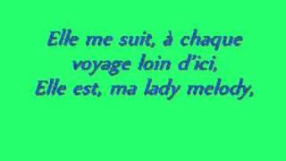 Tom Frager  Lady Mélody  lyrics [upl. by Ollecram]