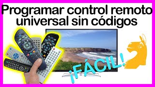 ➤ Cómo PROGRAMAR un CONTROL REMOTO  FÁCIL  universal SIN CÓDIGO✔ [upl. by Zysk23]