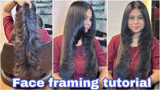 How to  Feather Hair cut कैसे करे  घर बैठे सिखे बहोत ही आसान तरिखेसे  layer Hair style at home [upl. by Jilli]