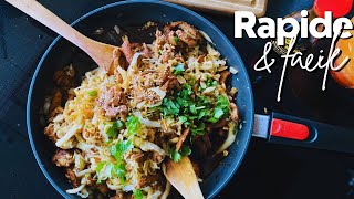 Recette asiatique IG bas ultra facile [upl. by Lakym]